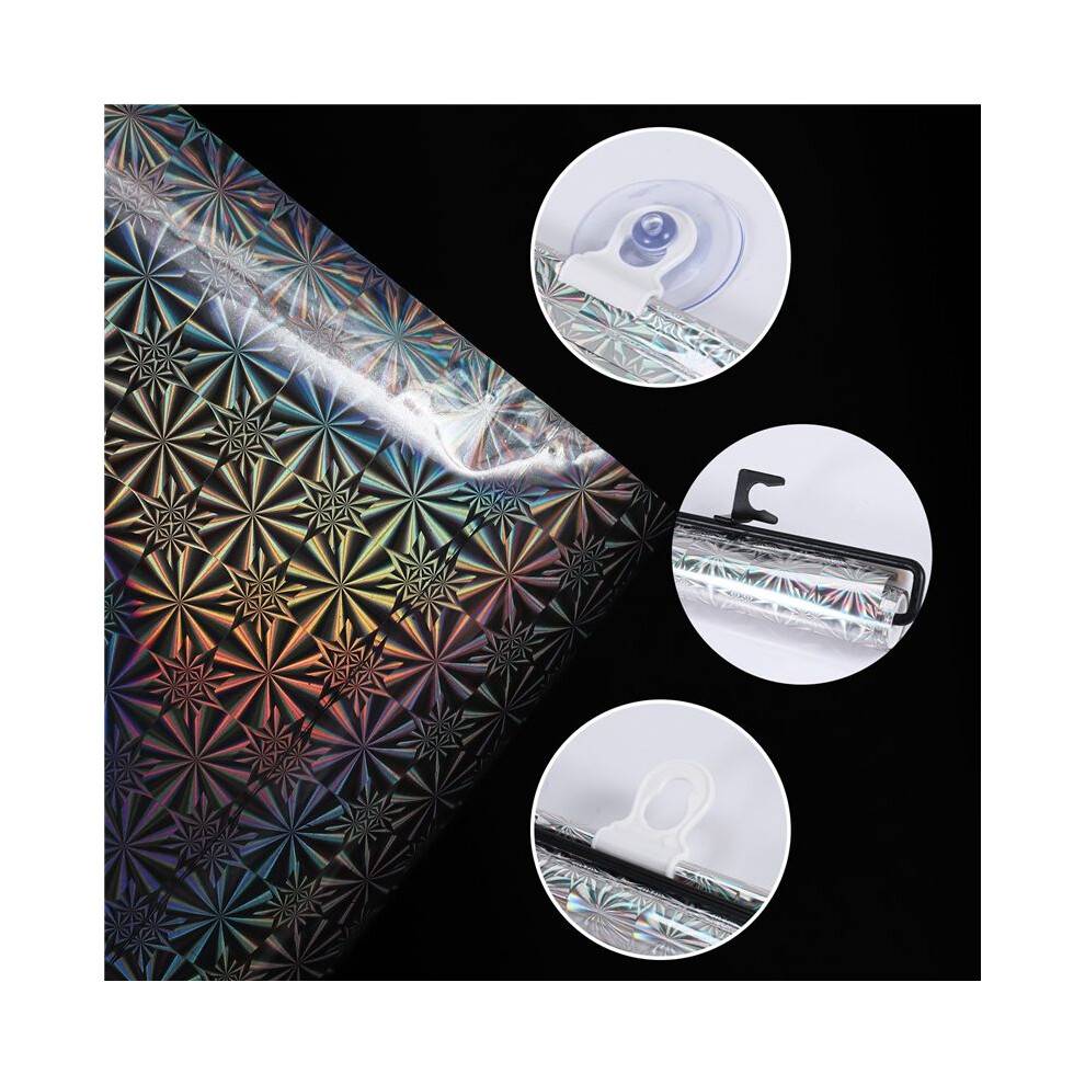 Sunshade Roller Blackout Suction Cup Blinds Curtains for Living Kitchen Office Car Window Free-Perforated Curtain D