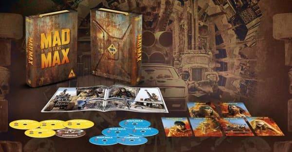 Mad Max (1979-2024) | 5 Movie Collection 4K UHD + Blu-Ray (import)