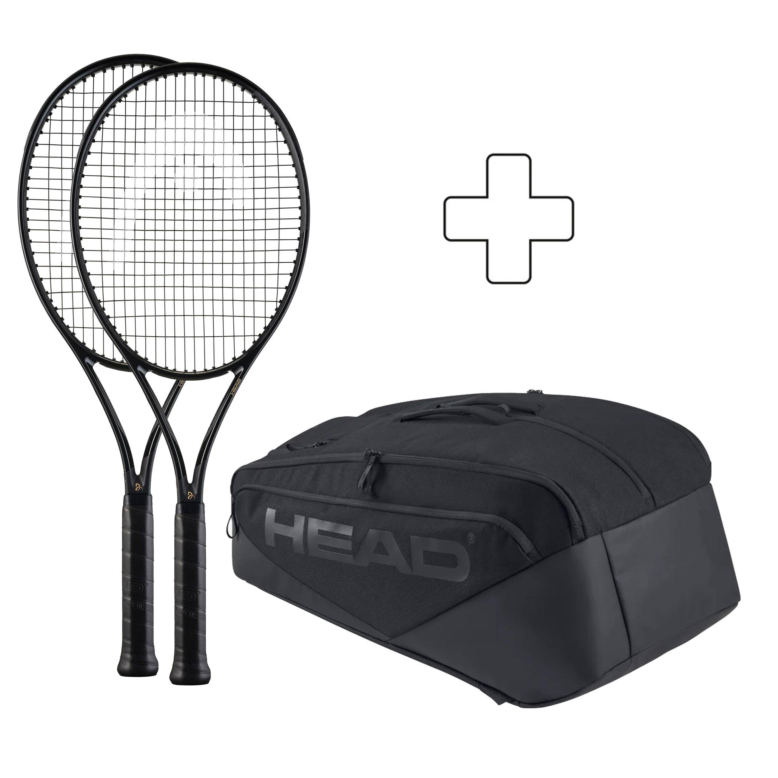 Head 2 x Speed Pro Legend 2025 plus tennis bag (2025) - black