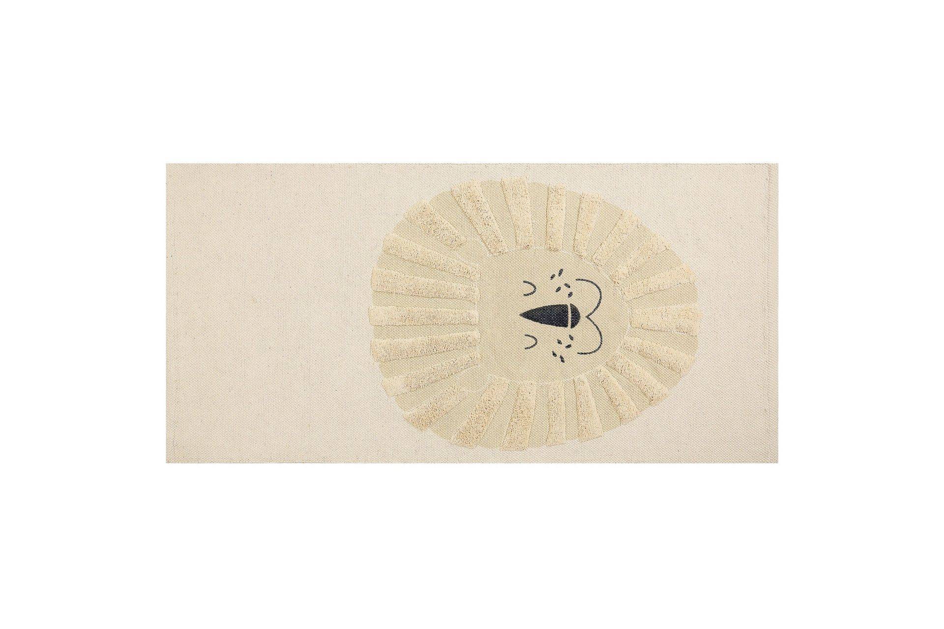 Balari Bomullsmatta 80x150 cm - Beige Barnmattor