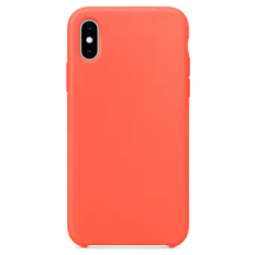 Hard Silicone Cover til iPhone XR Orange