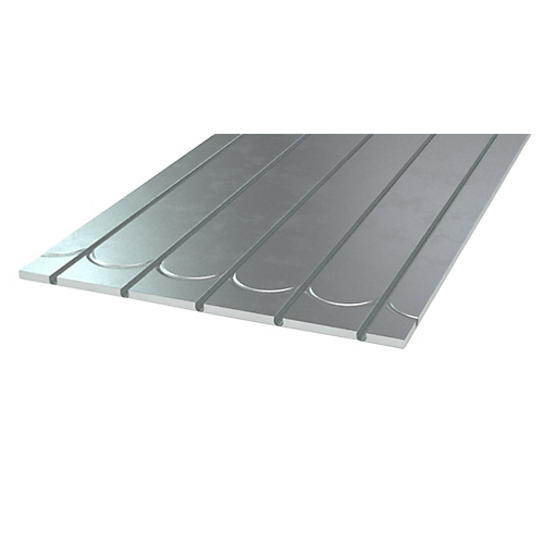 Altech gulvvarmeplade til 12 mm 1175x750x13 mm +vendespor og alu. varmefordeling CC 125 mm