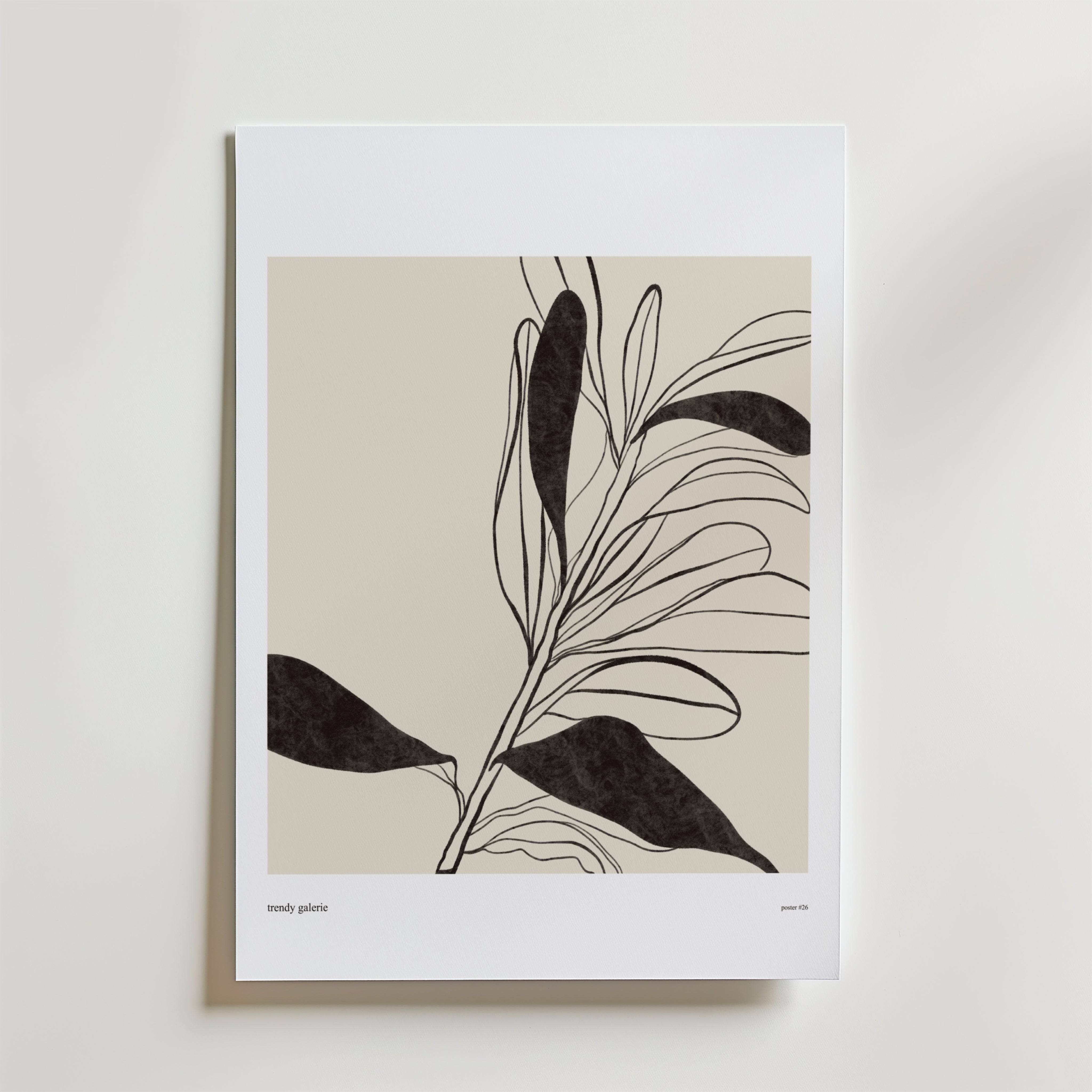 Whispers Of Nature Poster - Premium Canvas 50x70 cm