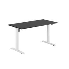 EASY Hæve/Sænkebord m/1 motor 140x70cm - Sort-hvid