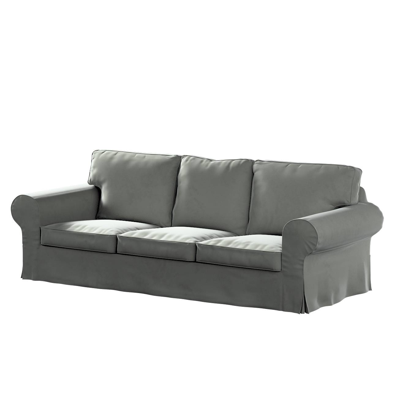 Ektorp klädsel<br> 3-sits soffa, Ljusgrå, 218 X 88 X 73 CM, Living Velvet