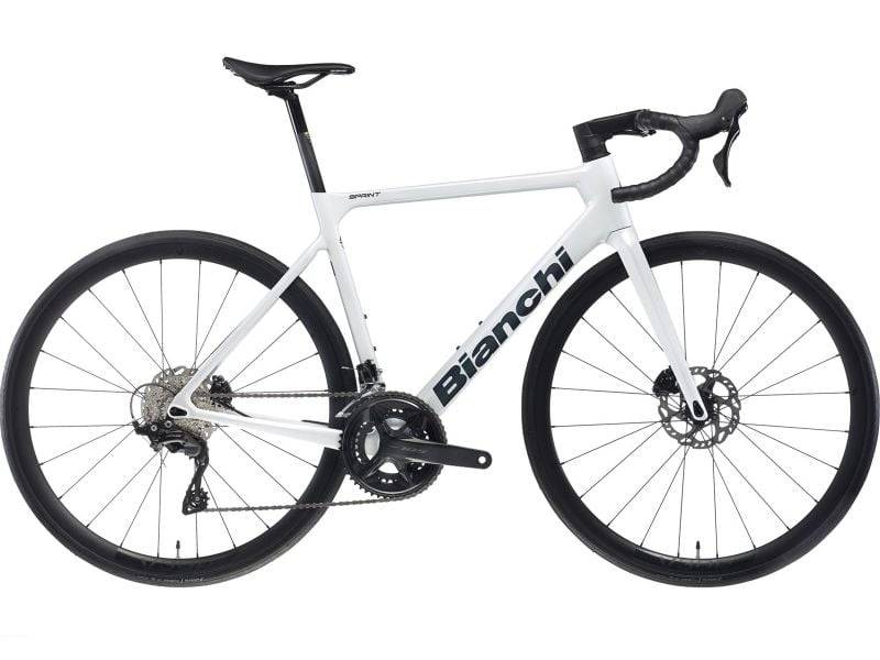 Bianchi Sprint ICR 105 Di2 Hvid - Racercykel - 2026, 57cm (178 - 185cm) - Vi matcher laveste pris. 365 dages returret.