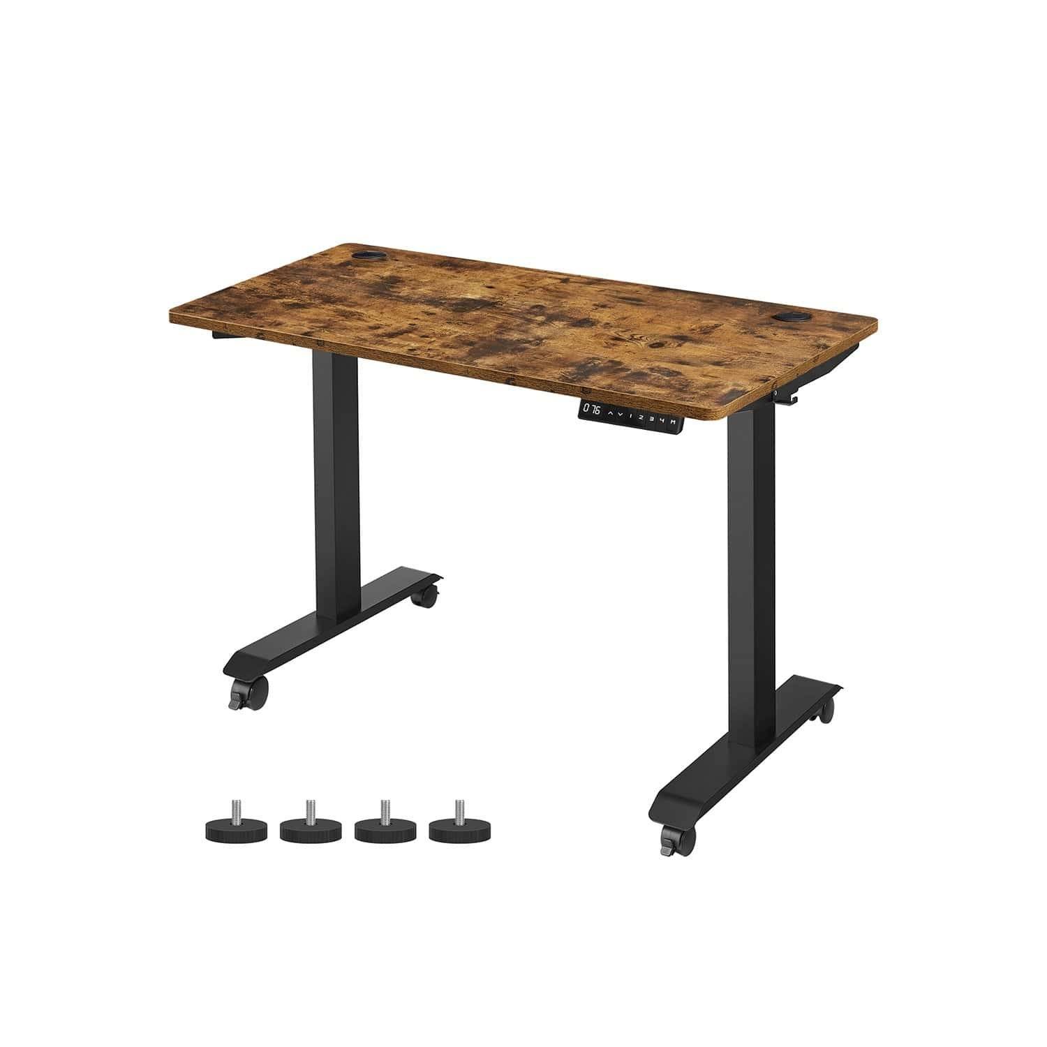 SONGMICS Height-adjustable desk 120 x 60 x 71-117 LSD201W01.