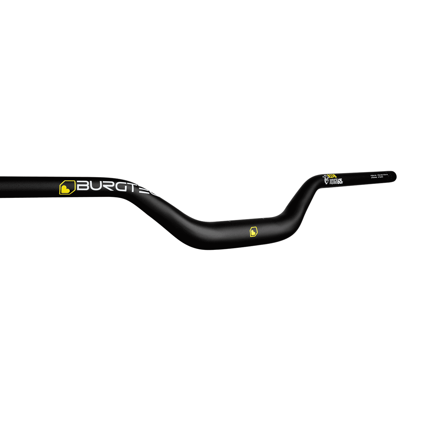 Burgtec Ride High Josh Bryceland Signature Alloy Handlebar 38MM RISE 35MM CLAMP