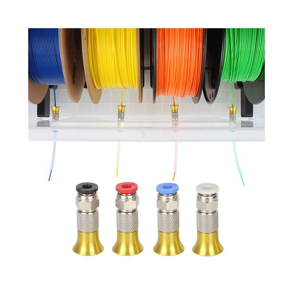 PC4-M6 Pneumatic Connector Pneumatic Fittings Connector 3D Printer Parts Filament Dryer Box