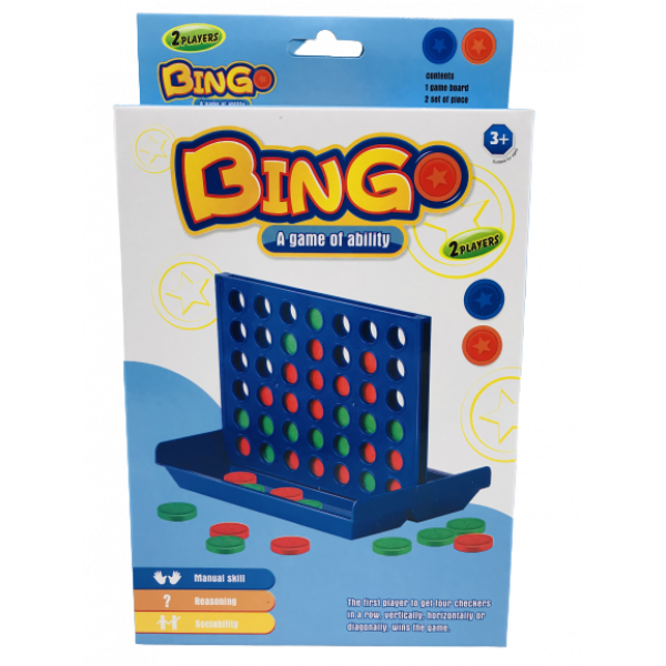 4 i rad (BINGO) i en låda