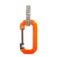 Eéra, Accessoarer, Dam, ONE Size, Fluo Orange Chiara Diamantörhängen - orange (ONE SIZE)
