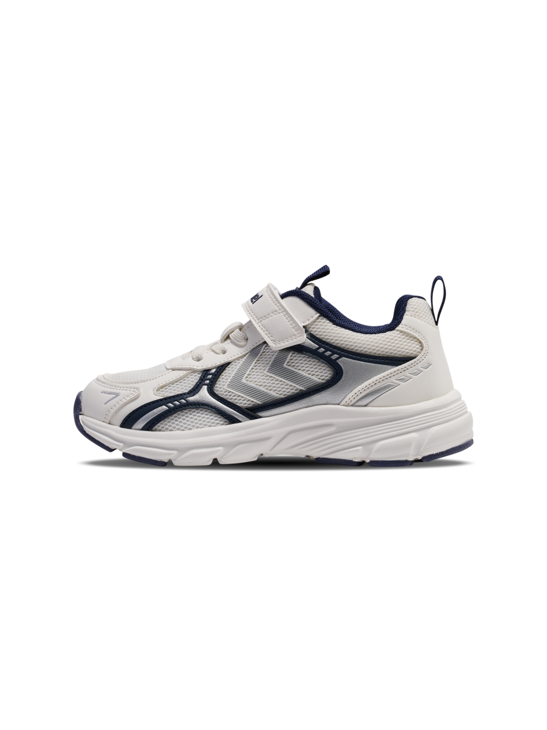 Hummel - Effort One Vc Jr | Hvid | Sneaker | Børn | Str: 40