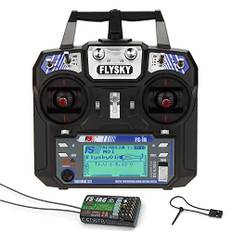 GoolRC Flysky FS i6 AFHDS 2A 2.4GHz 6CH System Fernsteuerung für RC Hubschrauber Segelflugzeug mit FS iA6 Empfänger