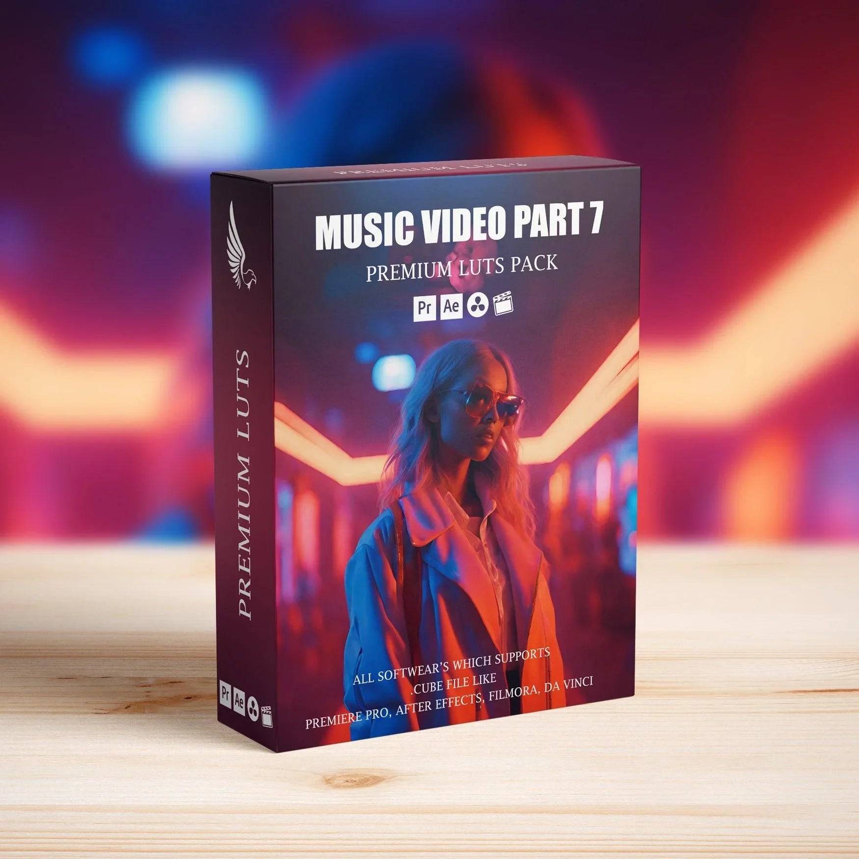Music Video Color Grading Cinematic LUTS Pack - Part 7 - Personal