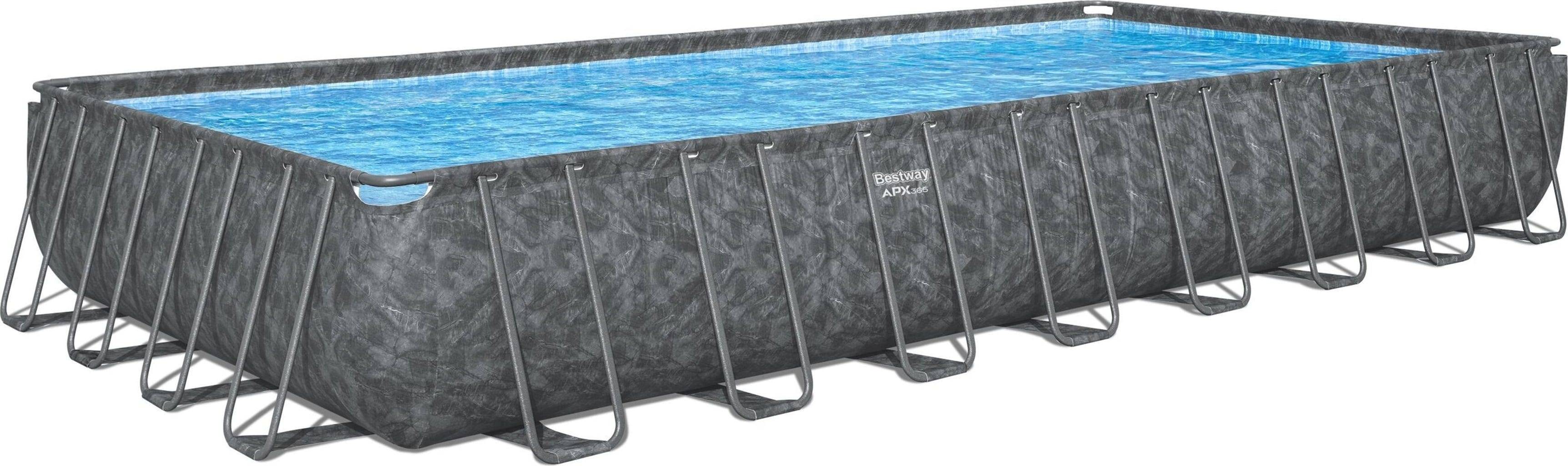Frame Pool APX365™ 956 x 488 x 132 cm Inkl. Sandfiltersystem