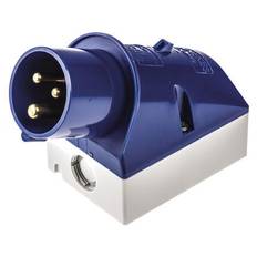 CEE wall device plug blue 16A/230VAC