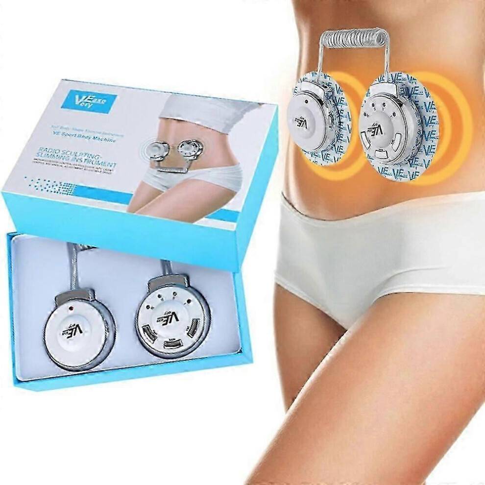(Upgarde Version) Electric Ems Liposuction Machine Sport Body Belly Arm Leg Fat Burning Body Shaping Slimming Massager Fitness At Home Office