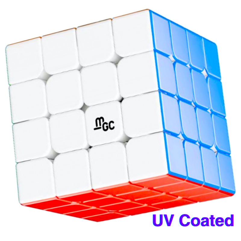 YJ MGC 4x4 Magnetic UV Coated Stickerless - Rubiks Kub