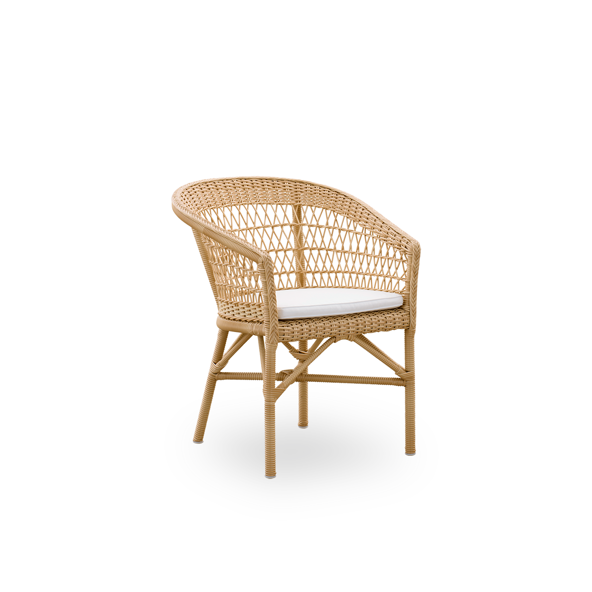Emma Exterior Havestol - Natural | ArtFibre & Aluminium / CY108 | Taupe / B451 | Tempotest | Beige