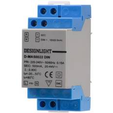 DIN LED DRIVER 500MA 11-22WDIM D-MA500-22 DIN