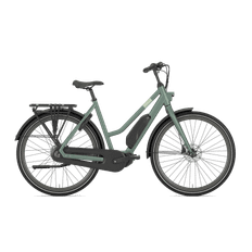 Gazelle Esprit C7 Low-Step 418Wh M (54 cm) Grön Elcykel - Hybrid ElcykelElcykel   Hybrid Elcykel