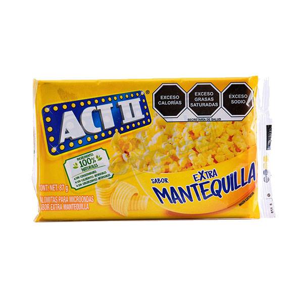 Act II Popcorn Extra Butter – 87g