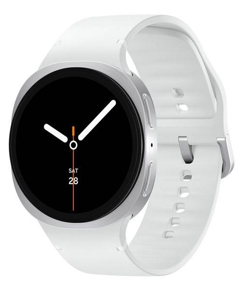 Samsung Galaxy Watch8 44 mm Silver eSim – Din personliga hälsocoach på handleden