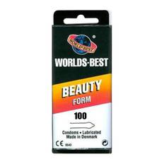 Worlds Best Beauty Form - 100 stk.