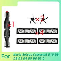 7 stk. til Neato Botvac Connected D10 D9 D8 D3 Hoved Sidebørste Filter