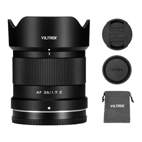 VILTROX APS-C AF 35 mm F1.7-objektiv för Nikon Z Mount, autofokus primeobjektiv, kompatibel med Nikon Z-Mount-kamera Zfc Z50 Z5 Z6 Z7 Z8 Z9 Z7 Z50II Z6II Z30 ZF