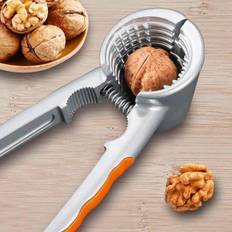 Nutcracker Sheller Crack Almond Walnut Hazel Filbert Nut Kitchen Nutcracker Clip Clamp Plier Cracker Pecan Hazelnut Crack Tools Quad Clip