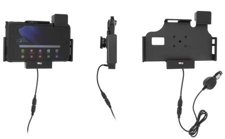 Brodit Hållare med fjäder-lås, Samsung Galaxy Tab Active 2 SM-T390/SM-T395/3 SM-T570/SM-T575/5 SM-X300/SM-X306B