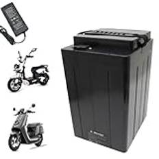 HJGHY 48V 60V 72V Elmotorcykel Ebike Litiumbatteri 20Ah 22Ah 24Ah 28Ah 30Ah 40Ah 18Ah 25Ah Litium Li-ion Ersättningsmotorcykel Moped E-Tricycle Batteri,60v,20Ah