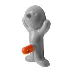 Nøgleholder - Mr. P Key Holder (Grå/Orange)