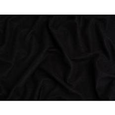 Minerva Core Range Brushed Back Tracksuit Knit Fabric Black