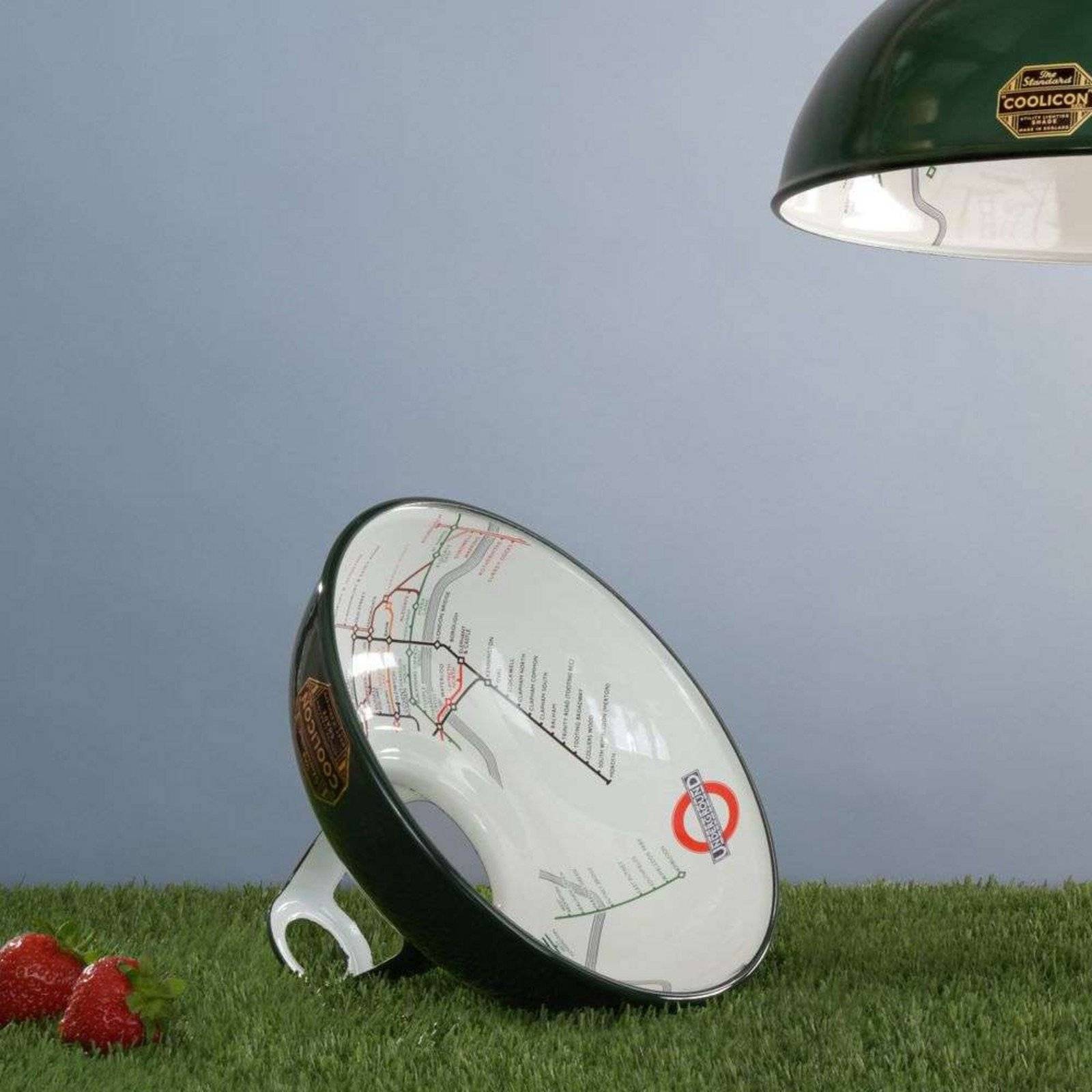 Pendel lampe Coolicon, Grøn, Stue, Metal
