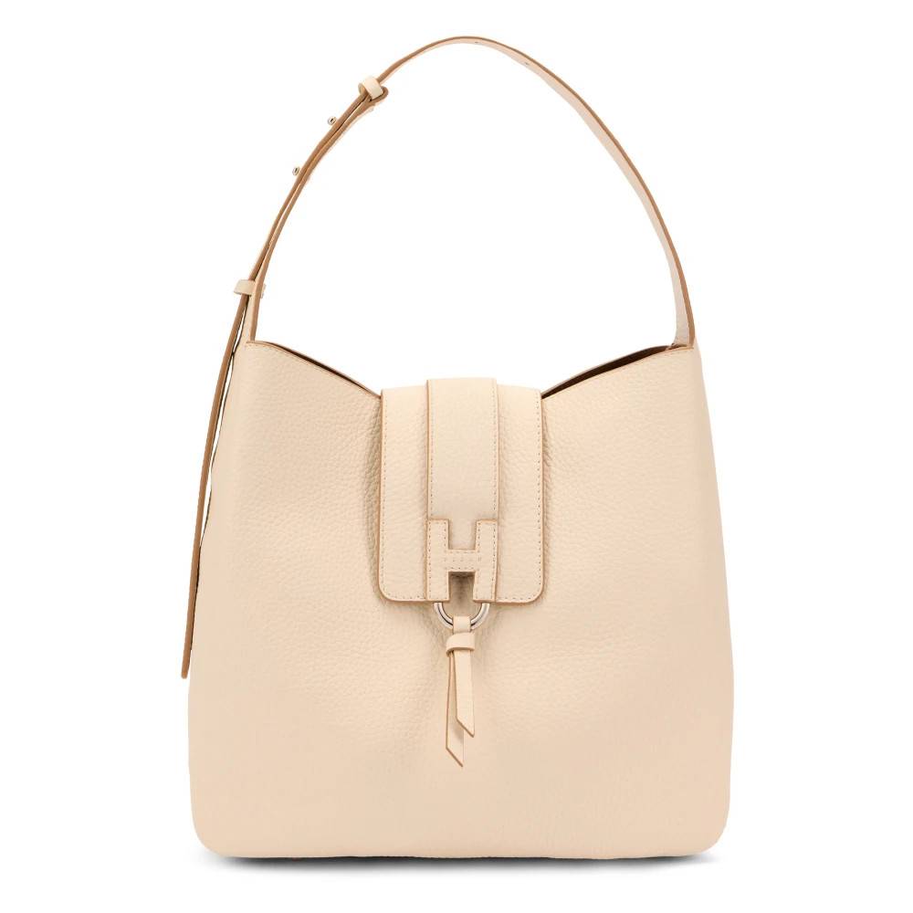 Hogan Trend Hobo Taske - Tasker - Dame - Beige - ONE SIZE - Uld