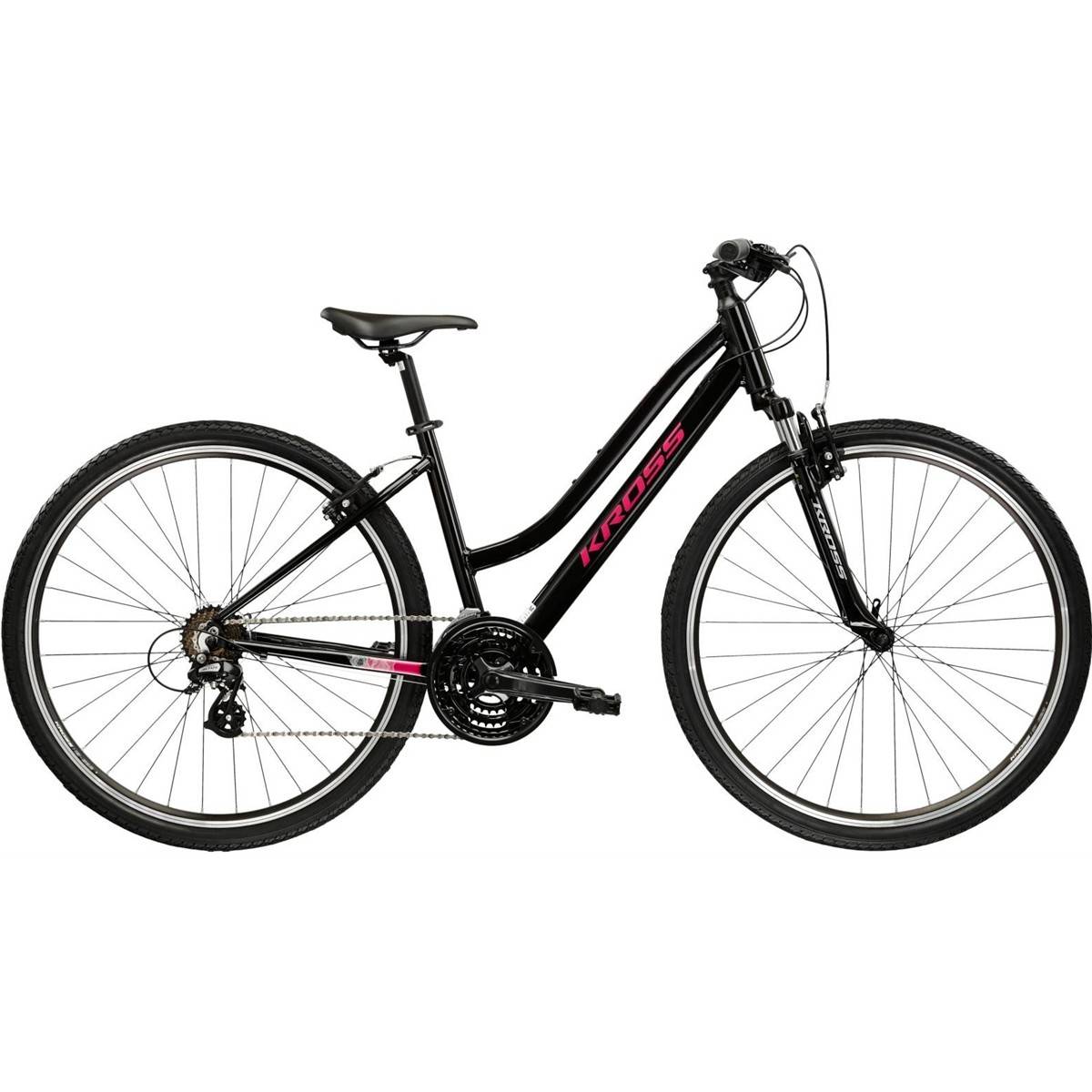Cityhybrid Kross Evado 2.0 Dam Black/Pink S - Svart Rosa ( )