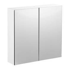 SPEGELSKÅP / BADRUMSSKÅP BASIC 60 CM KOMPAKTLAMINAT UTAN ELUTTAG ALTERNA