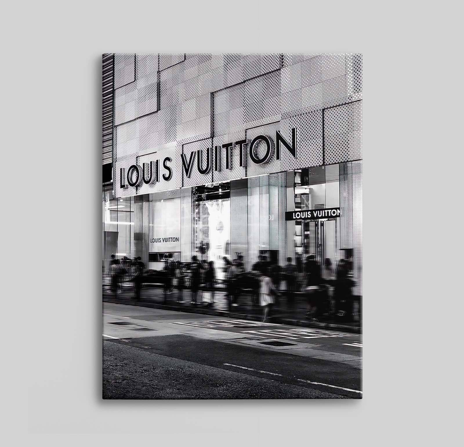 Louis Vuitton Lærred Væg Kunst