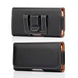 FLHTZS fodral till Samsung smarttelefonfodral,universell bältesväska för män,universalfodral,Passar till:Samsung Galaxy A51 A52 A53 A71 A72 A73 S20 S21 S22 Note 10 Note 20 Note 21(svart-2)