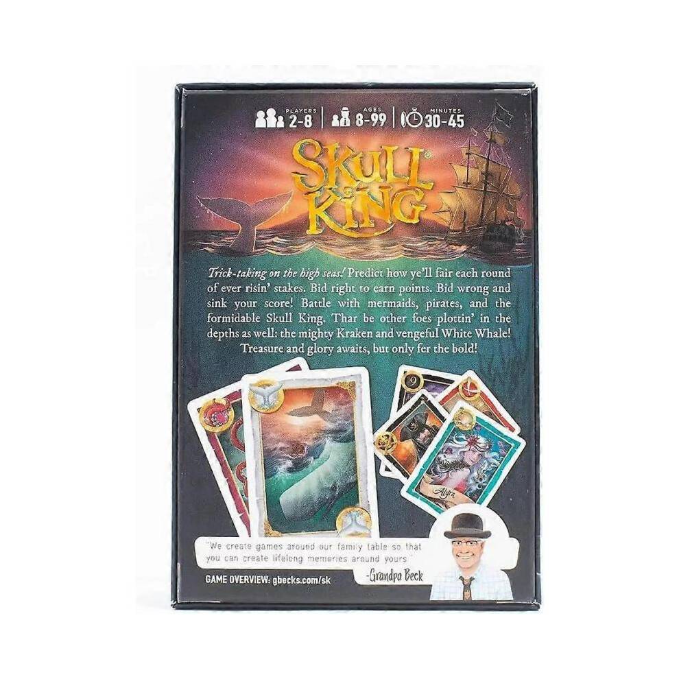 Skeleton King - The ultimate pirate trick game | From the creators of Protect Your Assets and Protect Your Kingdom | 2-8 Players 8+