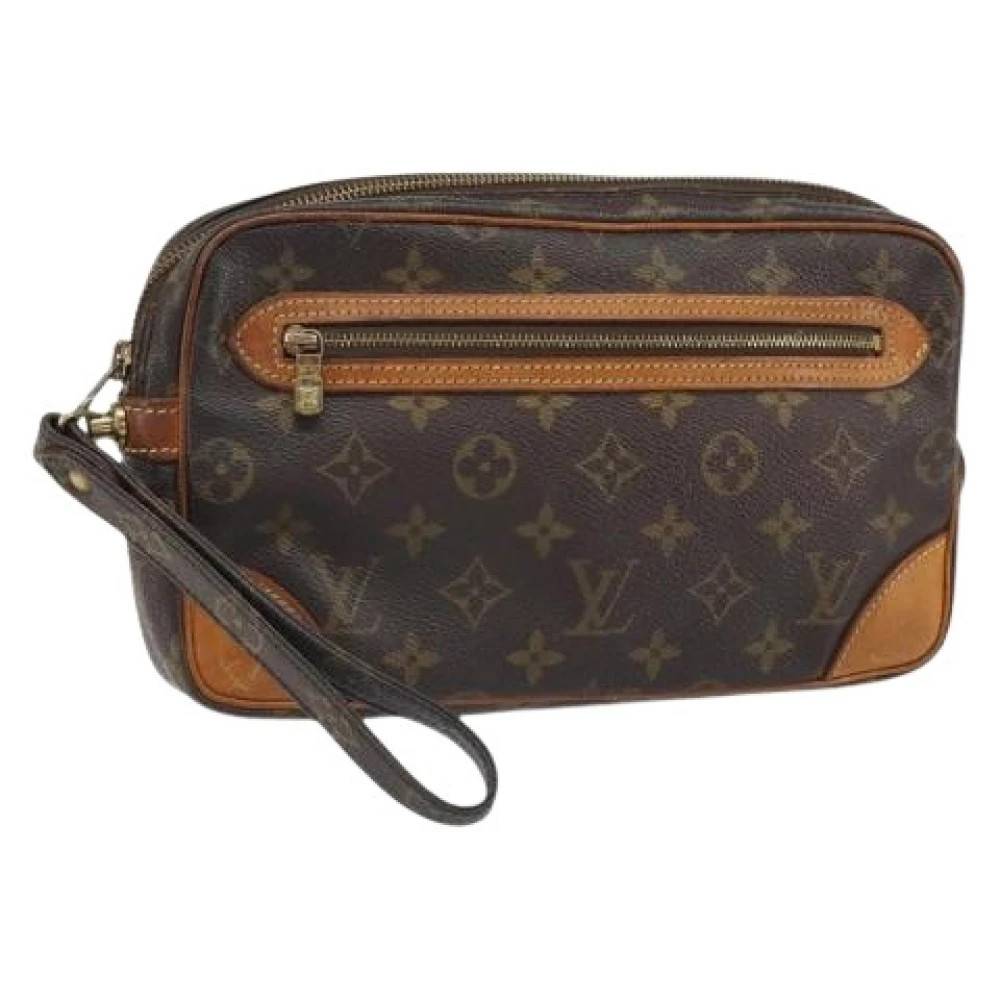 Louis Vuitton Vintage Pre-owned Vintage Clutch - Vintage - Dame - Brun - ONE SIZE -
