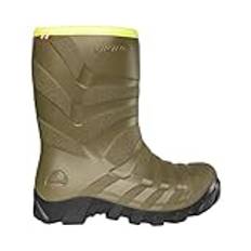 Viking Ultra Warm, Unisex Snö Boot, Khaki Svart, 37 EU