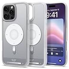 Spigen Ultra Hybrid MagFit Skal Kompatibel med iPhone 16 Pro Max Case Fodral -Classic Silver