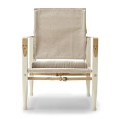 Carl Hansen - KK47000 Safari Chair - Fåtöljer - Kaare Klint - Trä/Textilmaterial