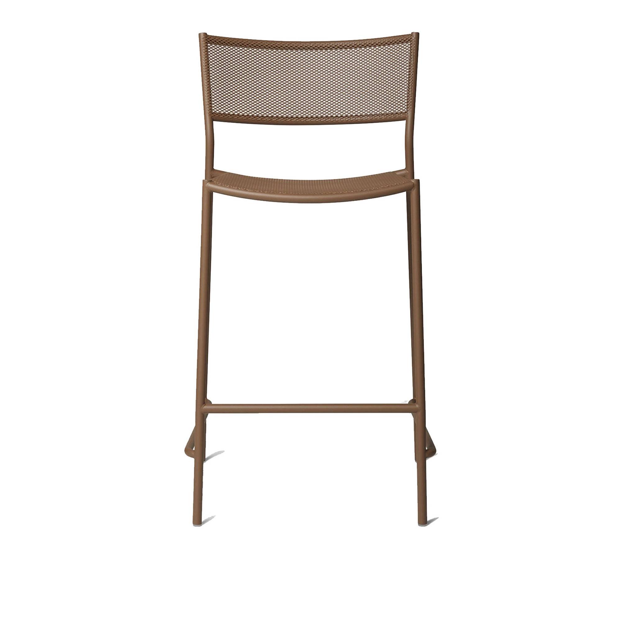 Massproductions - Jig Mesh Bar Stool - H 650, White - Barstolar utomhus - Chris Martin - Vit - Metall