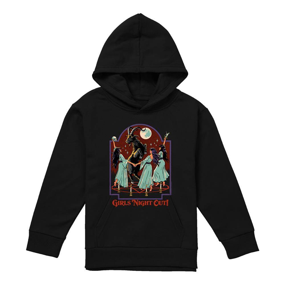 Steven Rhodes Childrens/Kids Girl´s Night Out Hoodie 5-6 Years