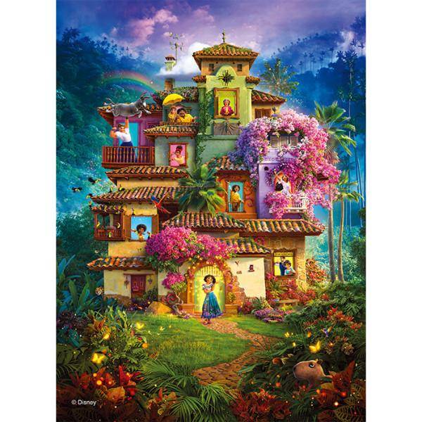 Encanto Jigsaw Puzzle Disney Animation 500 bitar, populärt koreanskt pussel brown
