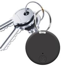 GPS Key Tracking - Key Finder Locator with Real-Time Tracking, Minii GPS Tracking Device | Round Real-Time Tracking for Kids, Wallet, Keychain, Cat, Cellphone, Pet